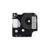 PUTY Compatible Dymo TT-DD45011 Blue on Clear 12mm Label Tape Photo
