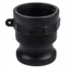 Bulk Pack 2 x Camlock PP Type A Male Adaptor x Female BSP - 80mm Photo