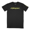 JINX Cyberpunk 2077 - Logo Men's Black T-Shirt Photo