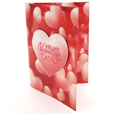 Photo of BUFFTEE Happy Valentines Day Card- Be My Valentine - Musical Led Card