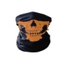 Buffer Neck Warmer Skull Orange Photo