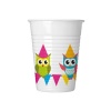 Generic My Best Friend Owl Plastic Cups - 200ml Photo