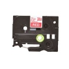 Brother Compatible TZE 435 Labelling Tape Cassette - 12mm White on Red 8m Photo