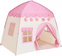 Kids Princess And Prince Oxford Fabric Playhouse With 1M Copper Light