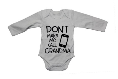 Photo of BuyAbility Don't Make Me Call Grandma - LS - Baby Grow