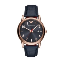 Emporio Armani Luigi Blue Leather Watch AR11135