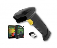 MR A TECH Plug and play Wireless Barcode Scanner 1D Support multiple