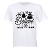 Believe - Christmas Decor - Kids T-Shirt Photo