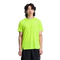 New Balance Mens Accelerate Short Sleeve T Shirt Green