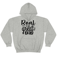 Real Great Dad Fathers Day Gift Hoodie