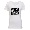 Yoga Junkie - Ladies - T-Shirt Photo