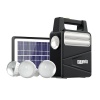 Home Solar Lighting System with 3 Bulbs