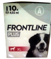 Frontline Plus Dog Extra Large 10x1S