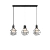 Dr Light Metal Pendant with Cage Pattern - Long 3 Cover Photo