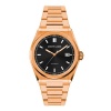 Colton James Maverick Mens Wristwatch - Rose Gold & Black Automatic Version Photo