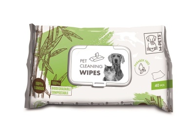 Mpet M Pets Pet Cleaning Wipes 100 Bamboo 40 Piece
