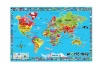 Kids Floor Playmat - World Map Photo