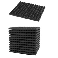 Acoustic Foam Panel Pyramid shape 12 panels
