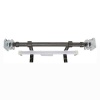 Matoc Designs Matoc 25mm Curtain Pole &Single Rail Kit - CrystalStep Finials - Black Nickel Photo