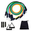 Henrac Tech Resistance Bands 11 Piece Kinetic Home Gym Set 45kg Photo