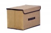 Cube Storage Box Embroidery Laundry Basket Showcase Holder Toys Organizer Photo