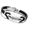 Men's Unique Stylish Silicone Bracelet Photo