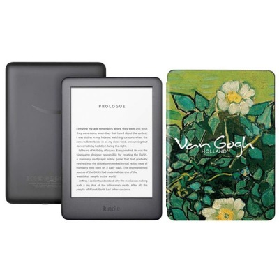 Photo of Kindle Touchscreen Wi-Fi With Built-in Light Van Gogh Bundle