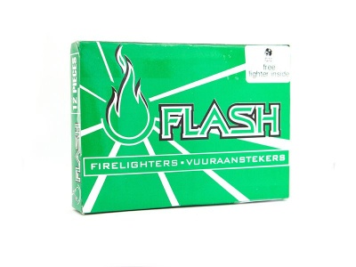 Flash Firelighters with Lighter