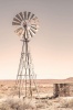 Composite Framed Canvas Wind Mill Photo