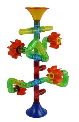 Photo of Waterplay Set with Waterwheels for Beach and Garden Play Fun