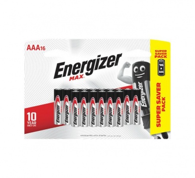 Photo of Energizer MAX Alkaline AAA Battery Card of 16