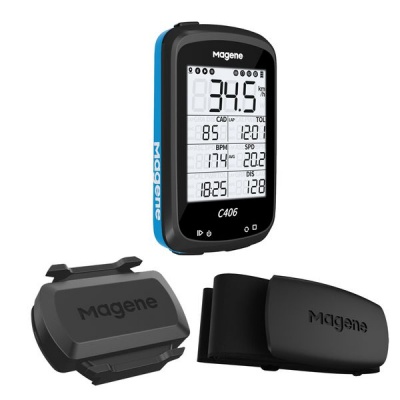 Photo of Magene Bundle Deal - GPS Computer Heart Rate Monitor And Cadence/Speed Sensor