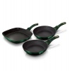 Berlinger Haus 3 Piece Titan Coating Fry Pan Set - Emerald Collection Photo