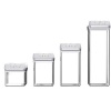 Airtight Pantry Food Storage Containers - 4 Sets Squares Photo