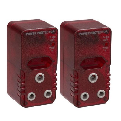 Photo of Ellies : 2 PACK: High Surge Safe Power Protector adaptor with Euro Socket