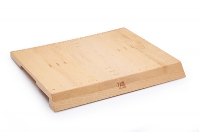 Photo of Paul Hollywood Large Non-Slip Wooden Pastry Board with Measurements