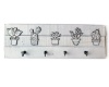 Cactus Wall Hooks - Made From Reclaimed Wood Plus 4 Hooks Photo