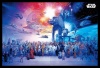 Star Wars - Universe Poter with Black Frame Photo