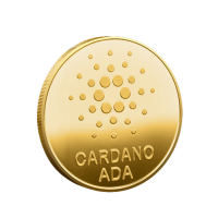 ADA Cardano Gold Plated Collectable Crypto currency Coin Blockchain