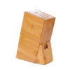Bamboo Knife Block Stand Knives Storage Shelf Rack Photo