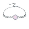 Civetta Spark Emma Bracelet - Swarovski Rose water Opal Crystal Photo