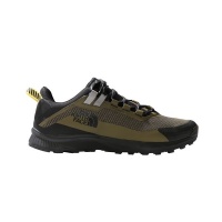 The North Face Mens Cragstone Waterproof Hiking Shoes Military Olive
