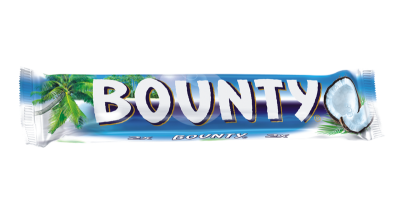 Photo of Bounty Coconut & Milk Chocolate Bars 57g