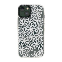 Luxcases Pretty Daisy Print on Clear Cover