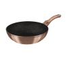 Berlinger Haus 30cm Marble Coating Wok - Rose Gold Metallic Photo