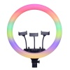 45cm MJ18 RGB LED RingFill Light/3phone holders/remote/ Photo