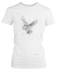 PepperSt Ladies White T-Shirt - Pyro Owl Photo