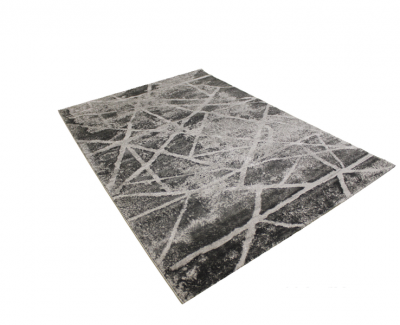 Photo of Decorpeople -Modern Grey Rug With Lines 200x290cm