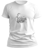 PepperSt Men's White T-Shirt - Pyro Kitten Photo