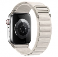 Lux Accessories 42444549mm Nylon Alpine Loop Strap For Apple Watch